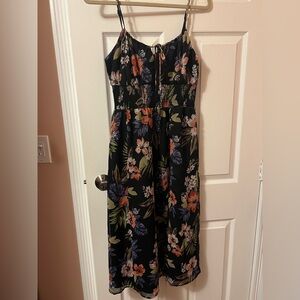 Patrons of Peace Black Floral Dress